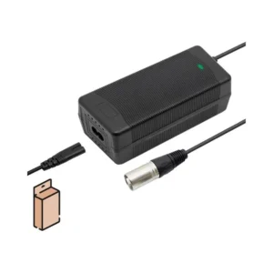 Cargador 48V 2A Salida 54.6V con Conector XLR para Patinete Eléctrico - vista principal