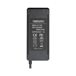 Cargador 48V 2A Salida 54.6V Multiconector DC/GX para Patinete SmartGyro Speedway/Rockway y NIU - etiqueta técnica