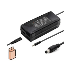 Cargador 48V 3A 54.6V DC 5.5x2.5mm para Patinete Eléctrico - vista del cargador