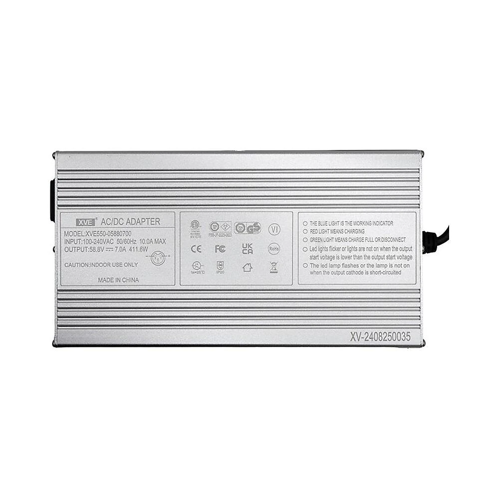 Cargador 52V Salida 58 8V 7A Conector Gx16 Para Patinete Electrico: especificaciones y calidad superior.