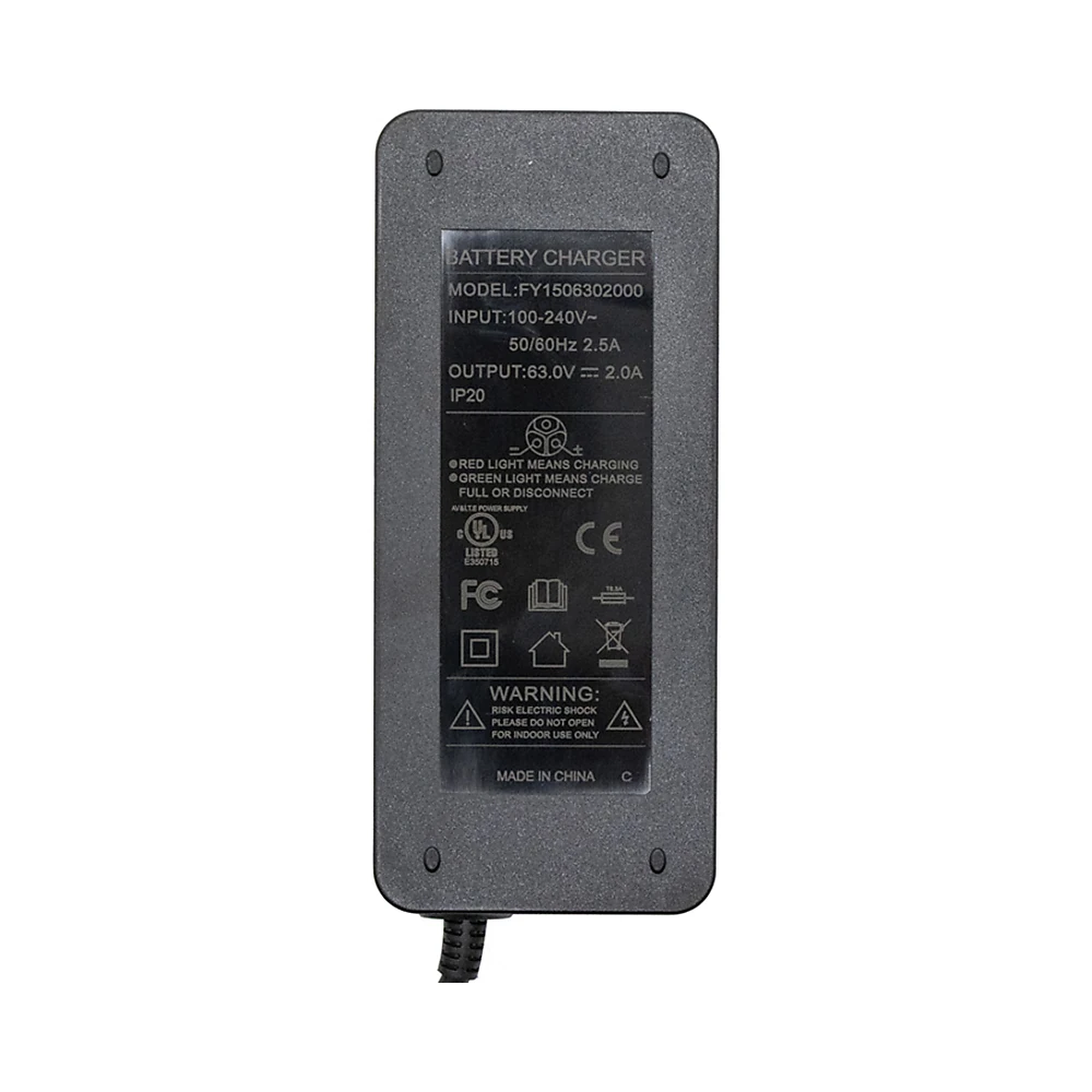Cargador 63v 2a con conector julet para patinete electrico: perspectiva de integración en VMP.