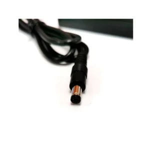 Conector DC 5.5mm del Cargador Patinete Eléctrico 42V 2A, con textura robusta para una conexión segura; ideal para modelos Cecotec.