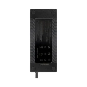 Cargador Premium 48V 2A 53.2V SJT-125E para Patinete Eléctrico NIU - etiqueta técnica
