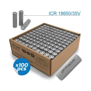 Celda 18650 3.5Ah 3C EVE Pack 100 Unidades para Batería - vista principal