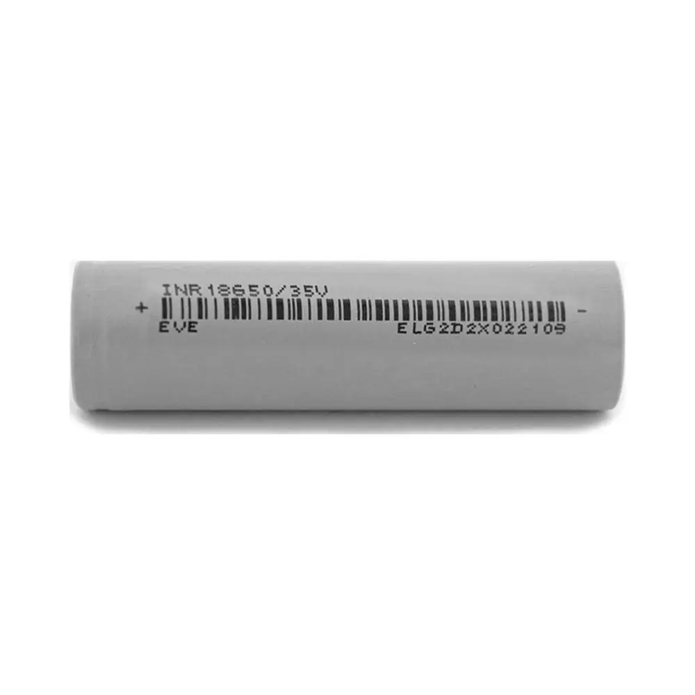 Celda 18650 3.5Ah 3C EVE Pack 100 Unidades para Batería - vista del producto