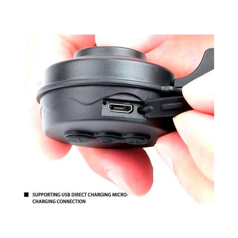 Claxon con Batería Recargable para Patinete y Bicicleta - acabado del producto
