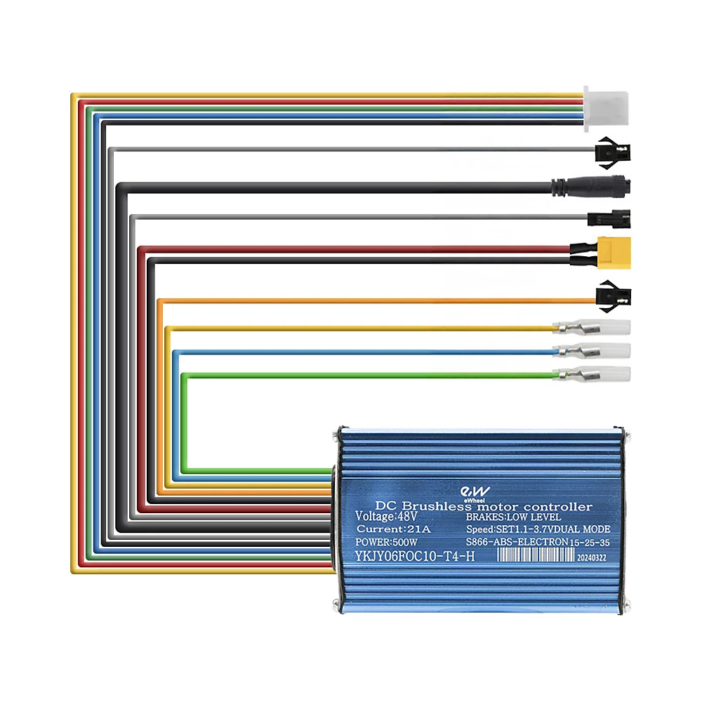 Controladora 48V 21A 500W B Deslimitable Para Smartgyro No Homologado Crossover: diseñado para un montaje optimizado.