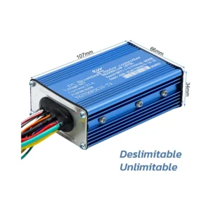 Controladora 48V 21A 500W Deslimitable Para Smartgyro No Homologado Rockway Y Speedway: ángulo visual y acabado de alta gama.