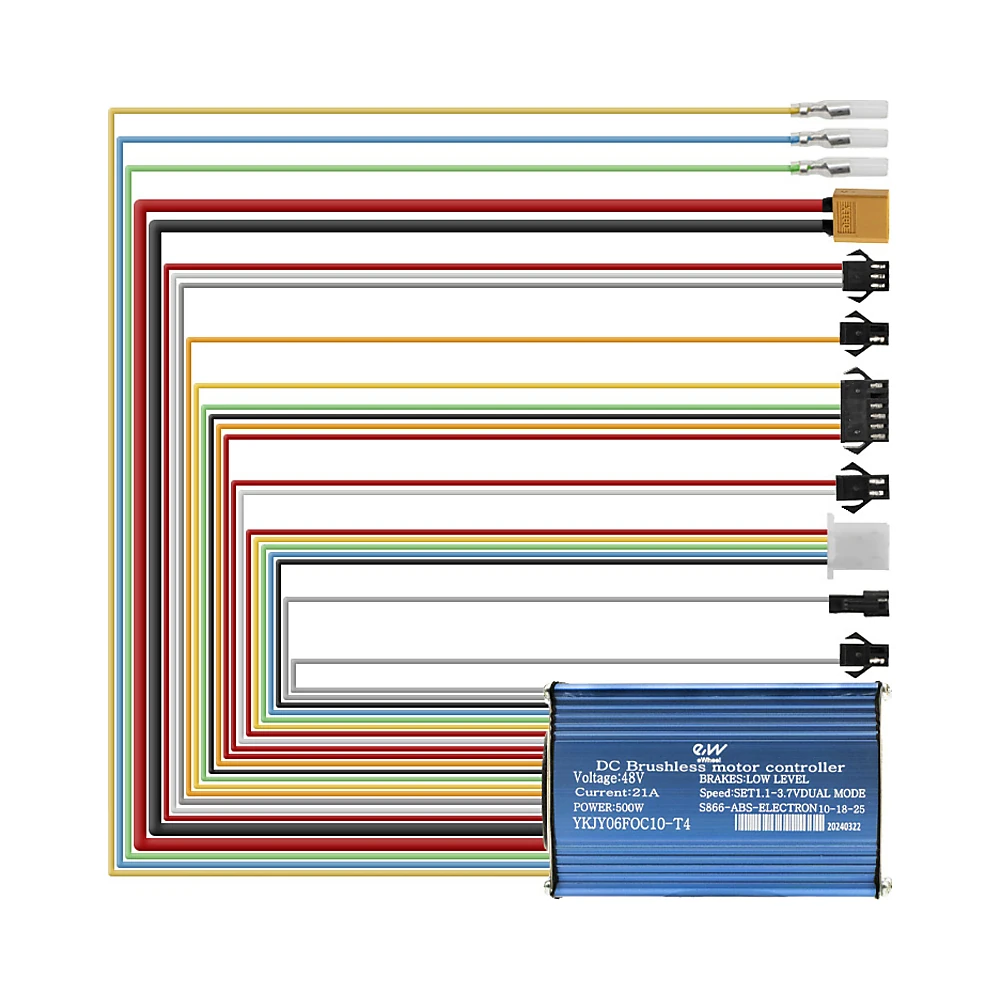 Controladora 48V 21A 500W Deslimitable Para Smartgyro No Homologado Rockway Y Speedway: perspectiva de colocación en VMP.