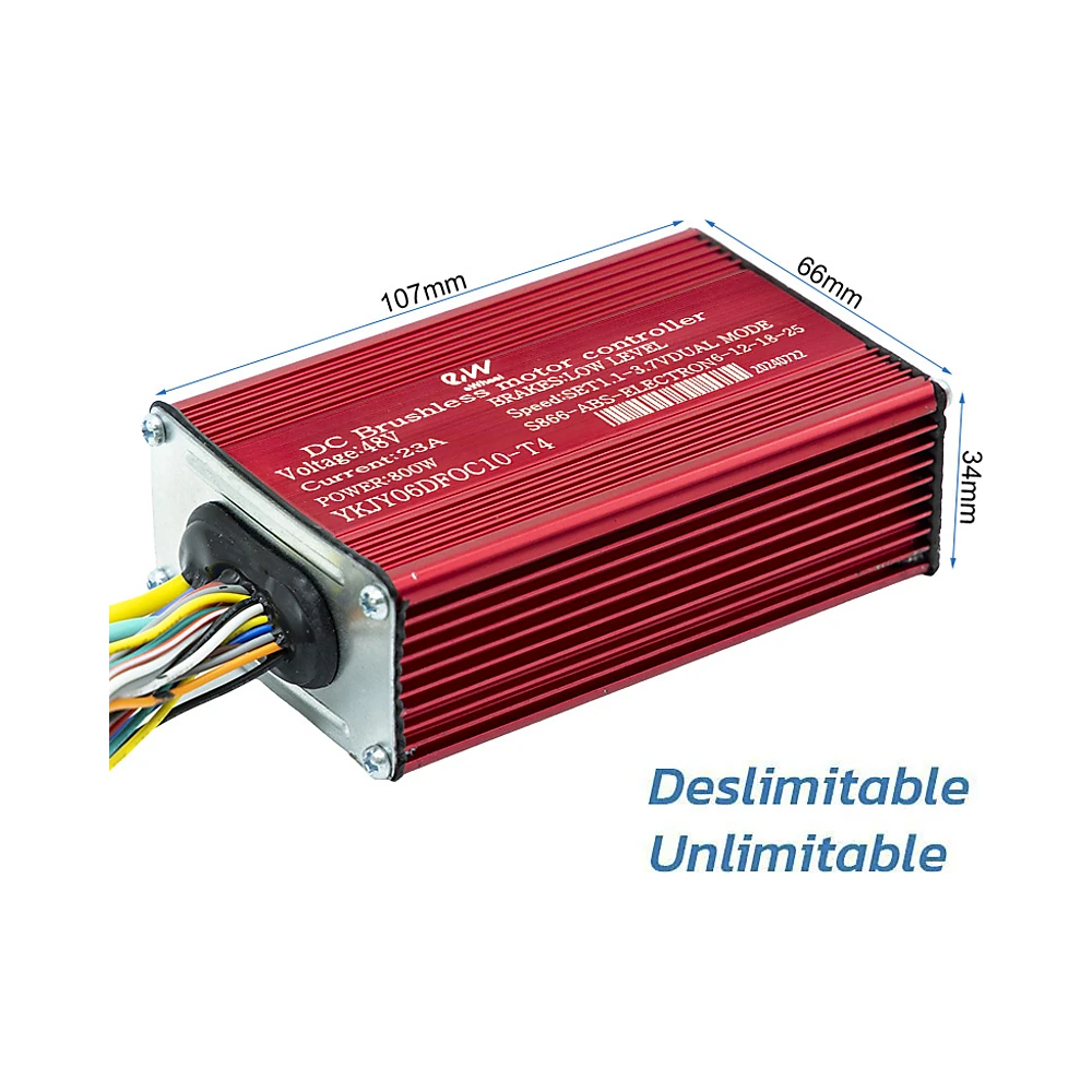 Controladora 48V 23A 800W Con Cable De Limitacion Para Smartgyro Speedway Y Rockway: enfoque constructivo de proporciones ...
