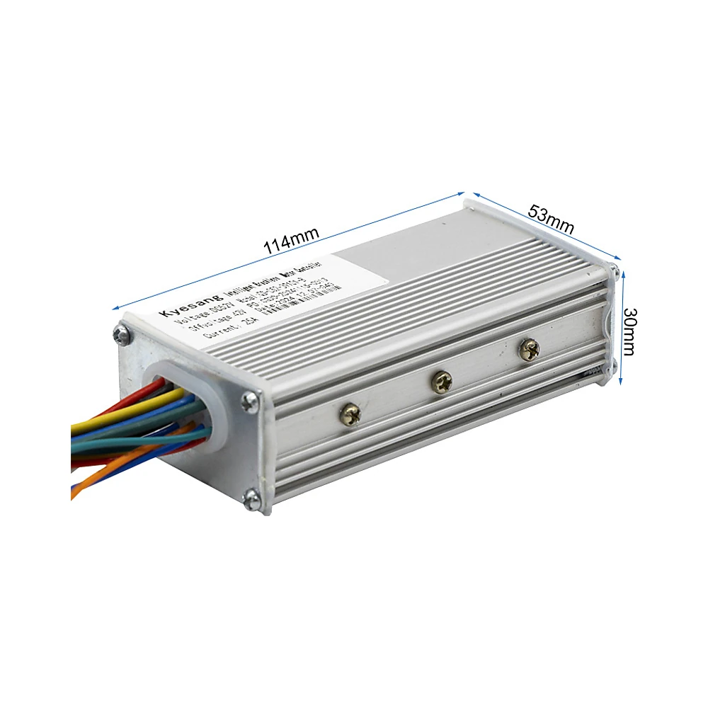 Controladora 52V 25A 1200W B Con Display Lcd Qs S4 Kyesang Para Patinete Electrico: diseñado para un montaje funcional.