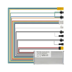 Controladora 60V 30A 1500W A Con Display Lcd Qs S4 Kyesang Para Patinete: perfil de materiales para mayor resistencia al d...