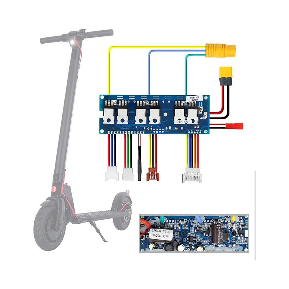 Controladora Original 36V 15A Para Patinete Electrico Wispeed T850: perfil de materiales para mayor resistencia al desgaste.