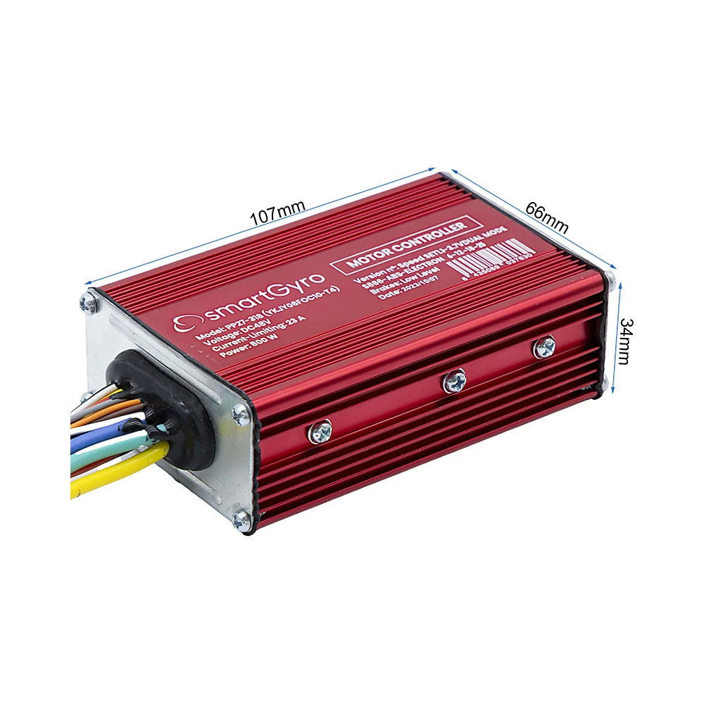 Controladora Original 48V 23A 800W Para Smartgyro Homologado Speedway Pro Y Rockway Pro: ángulo visual de los puntos de ac...