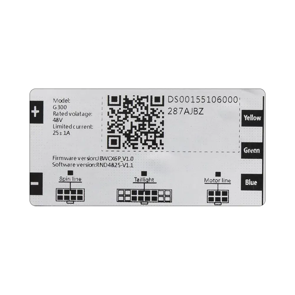 Controladora para Patinete Kukirin G2 - referencia visual