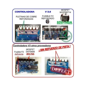 Controladora V3 36V 350W Para Patinete Electrico Xiaomi M365: estado final del accesorio.