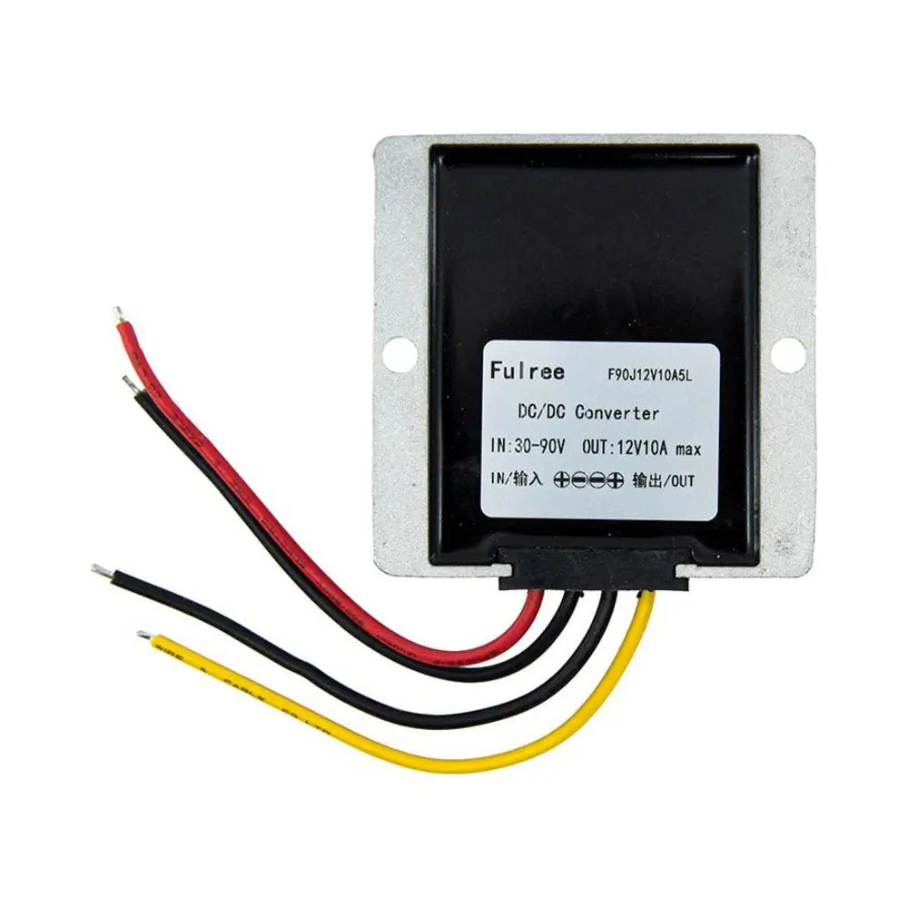 Conversor DC 30-90V a 12V 10A Fulree para Patinete Eléctrico - detalle visual