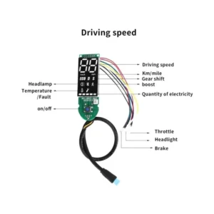 Display de Control para Patinete Eléctrico Ninebot Max G30 - detalle del producto