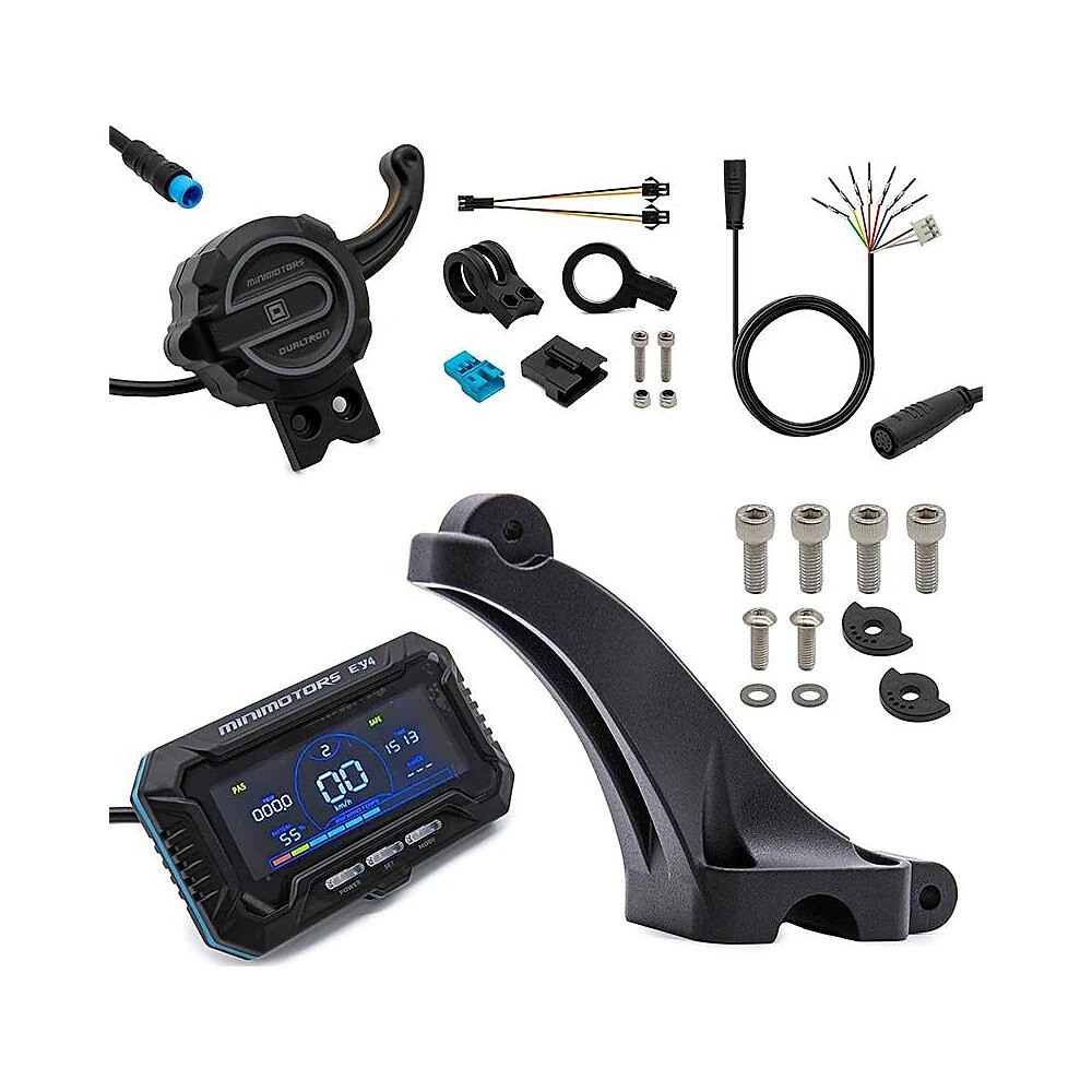 Display Ey4 Para Patinete Electrico Dualtron: primer plano adicional de solidez.
