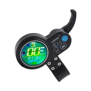 Display Liviae 6 Pines Con Acelerador De Indice Para Patinete Electrico: perspectiva de colocación en VMP.