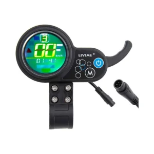 Display Liviae 6 Pines Con Acelerador De Indice Para Patinete Electrico: aspecto excepcional para renovación de VMP.