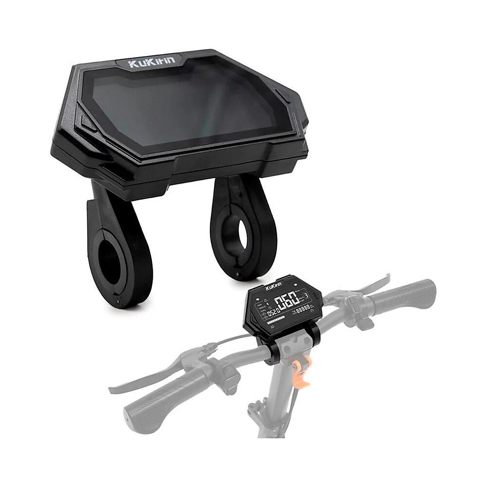 Display Para Patinete Electrico Kukirin G2 Pro Version 2024: primer plano adicional de solidez.