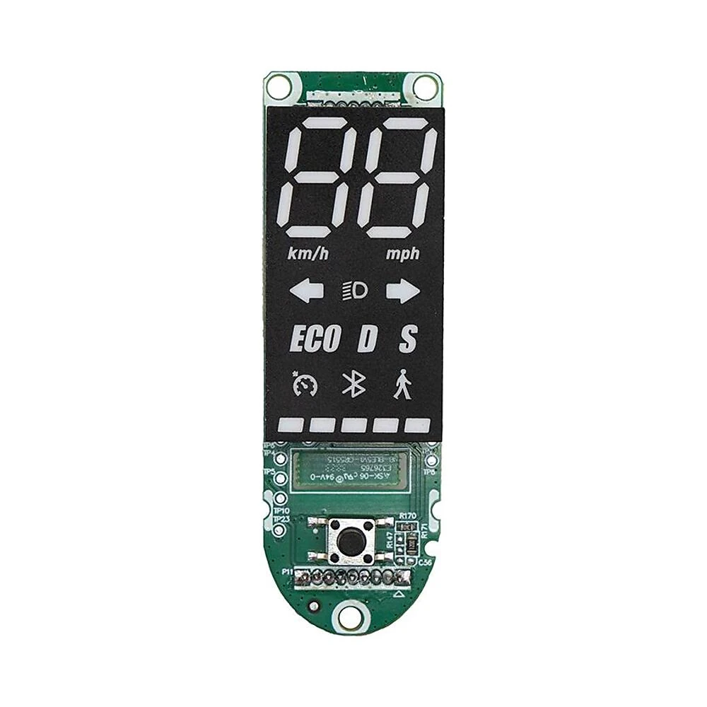 Display Para Patinete Electrico Ninebot Max G2: cotas para un fijación preciso.