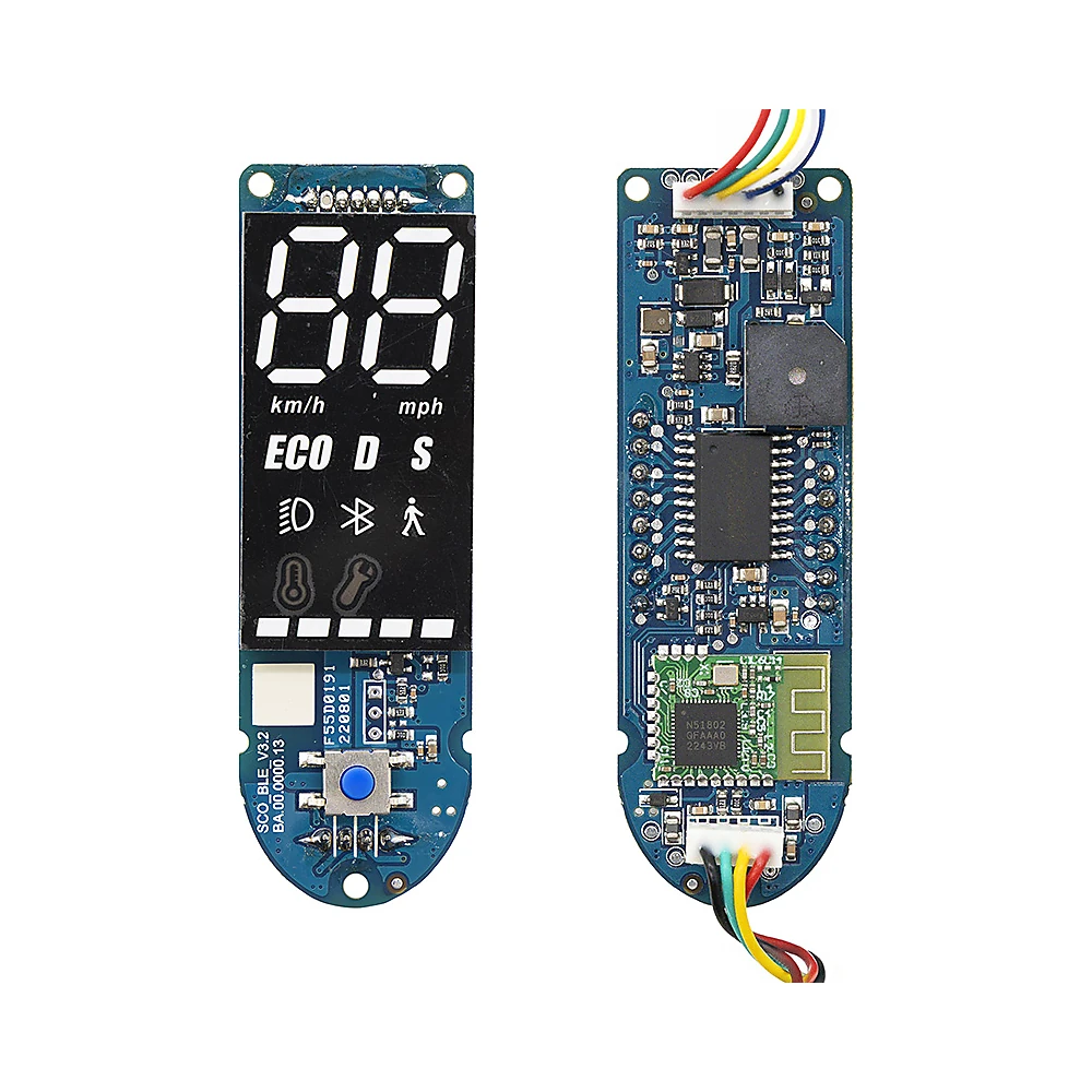Display Para Patinete Electrico Ninebot Series F Y D: perfil de materiales para mayor resistencia al desgaste.