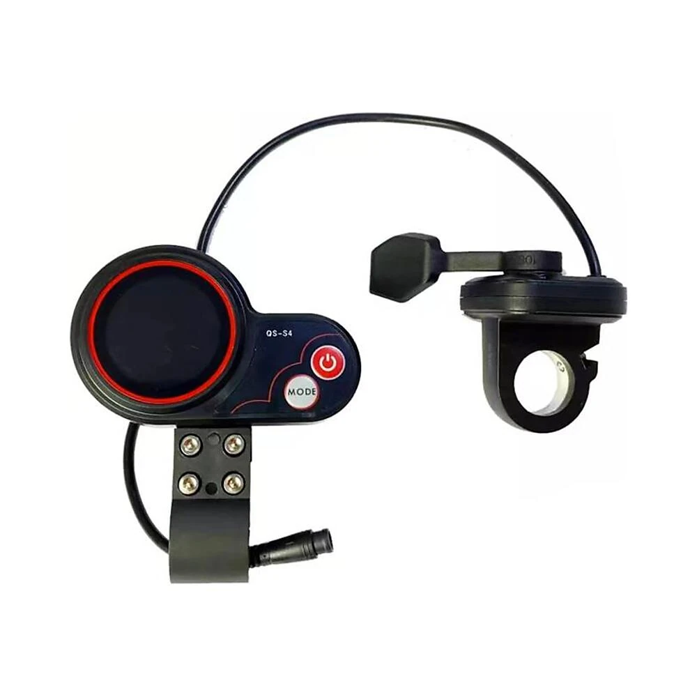 Display Qs S4 6 Pines Con Acelerador De Pulgar Para Patinete Electrico: perfil de materiales para mayor longevidad.