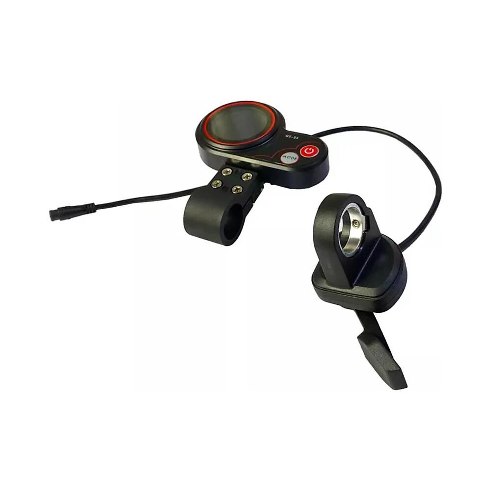 Display Qs S4 6 Pines Con Acelerador De Pulgar Para Patinete Electrico: perspectiva de integración en VMP.