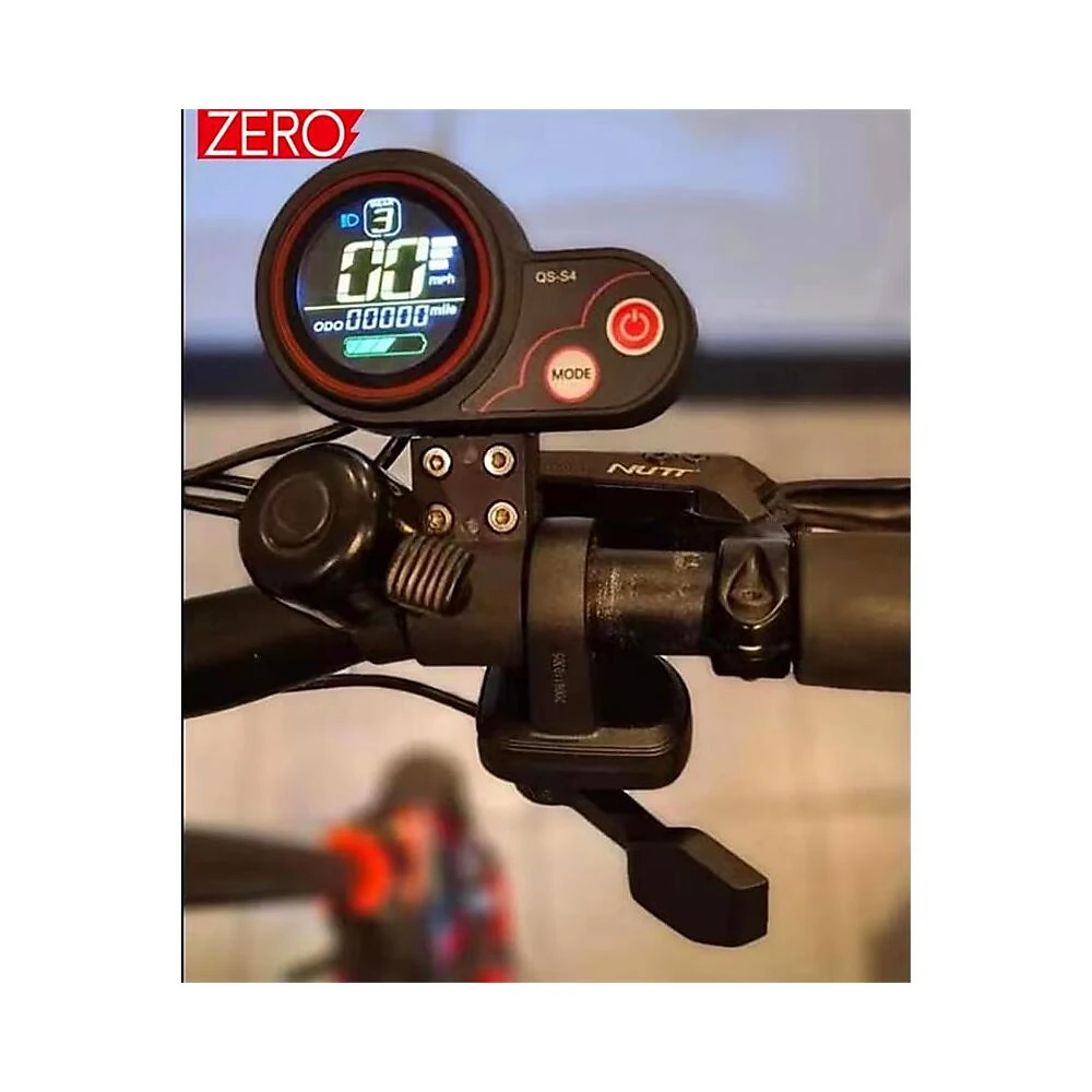 Display Qs S4 6 Pines Con Acelerador De Pulgar Para Patinete Electrico: especificaciones y fabricación cuidada.