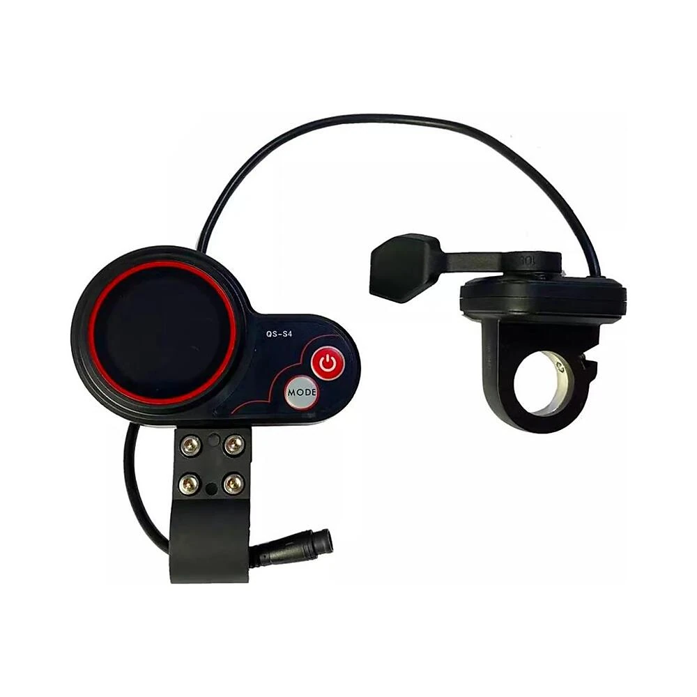 Display Qs S4 6 Pines Con Acelerador De Pulgar Para Patinete Electrico: diseño minucioso adicional de solidez.
