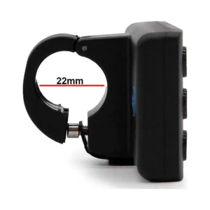 Display S866 Con Conector Waterproof Y Puerto Usb Para Patinete Electrico: diseñado para un montaje práctico.