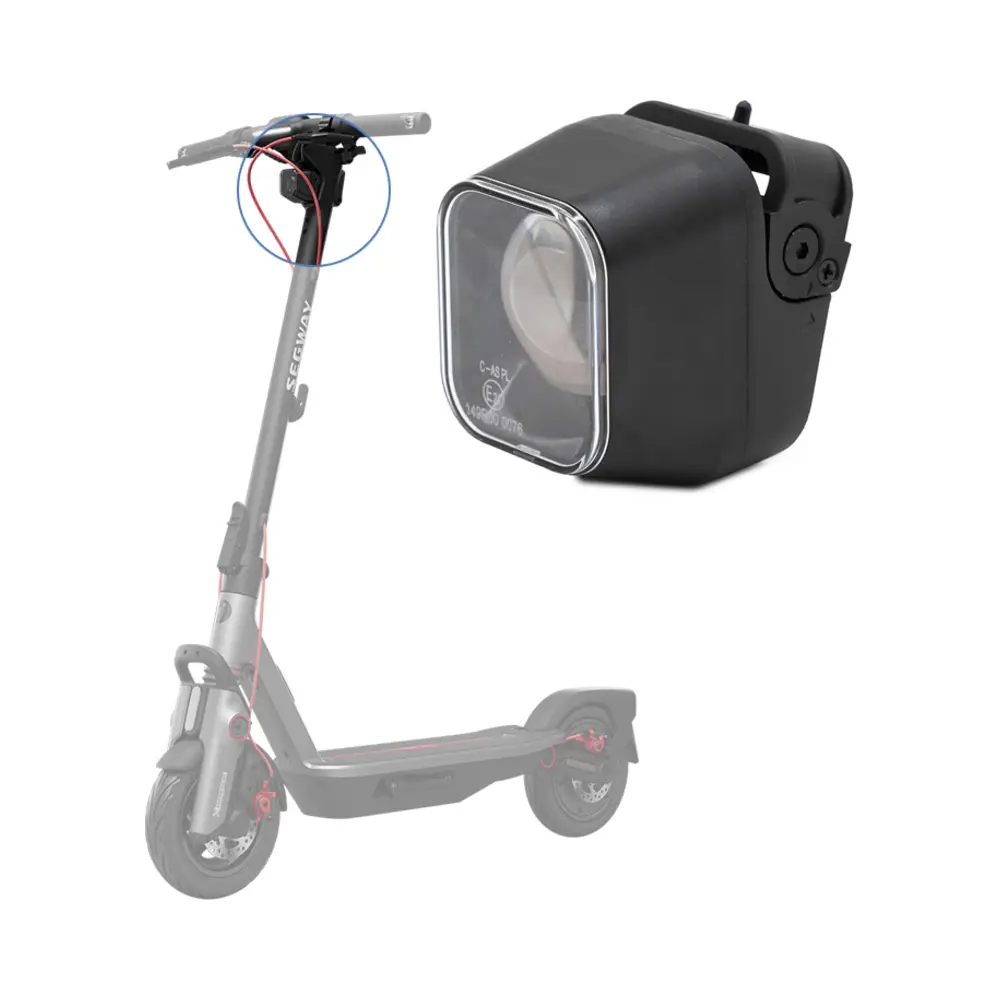 Faro Original 6W para Patinete Ninebot F3/F3 Pro/Max G3 - detalle visual