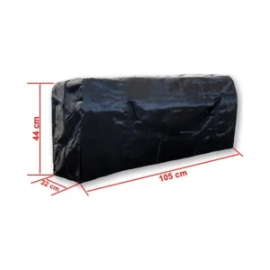 Funda Impermeable Negra 100x40x20cm para Patinete y Bicicleta - referencia visual