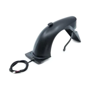 Guardabarros Trasero Con Luz Negro Para Patinete Electrico Ninebot E2 Y E2 Plus: perfil de materiales para mayor solidez a...