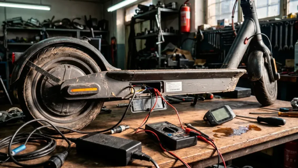 Guía de errores y diagnóstico para patinetes eléctricos