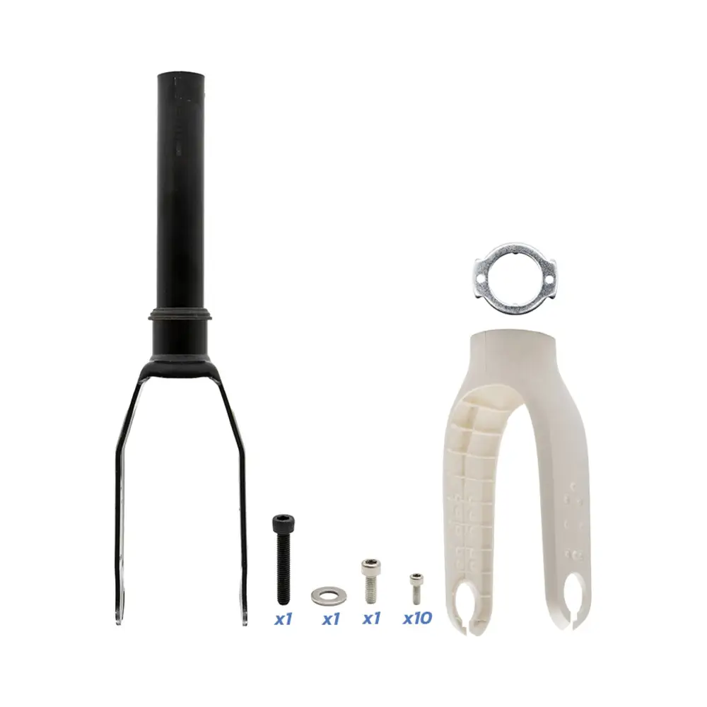 Horquilla Blanca con Embellecedor para Patinete Xiaomi - vista del producto