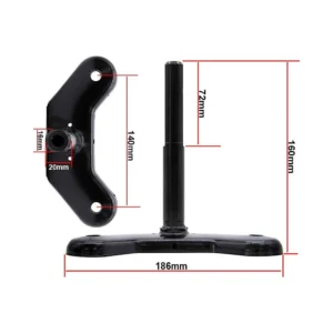 Horquilla delantera para patinete smartgyro speedway: perspectiva de colocación en VMP.