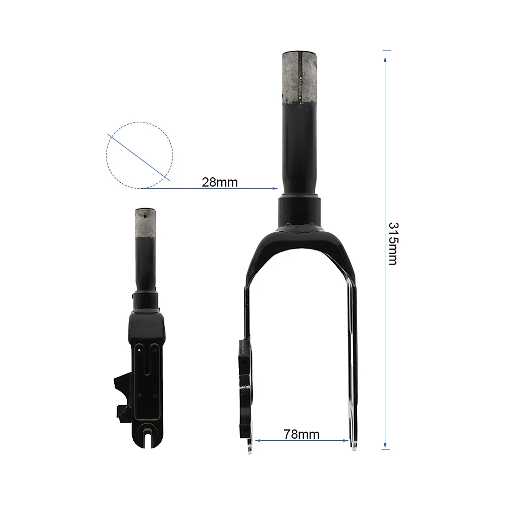 Horquilla Delantera Para Patinete Electrico Ninebot F2: perfil de materiales para mayor longevidad.