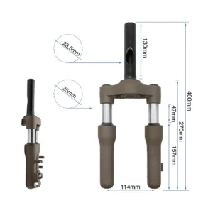 Horquilla De Suspension Original Para Patinete Electrico Xiaomi Mi4 Pro Max: accesorio completo preparado para el rodaje.