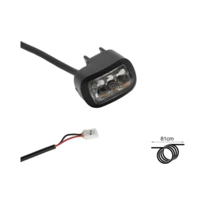 Intermitente Trasero Izquierdo Original para Patinete Xiaomi Mi4 Pro Versión Italiana - referencia visual
