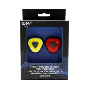 Juego de Luces LED Frontal y Trasera Alta Potencia para Patinete y Bicicleta - detalle del producto