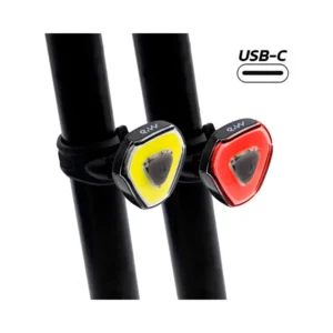 Juego de Luces LED Frontal y Trasera Alta Potencia para Patinete y Bicicleta - vista principal