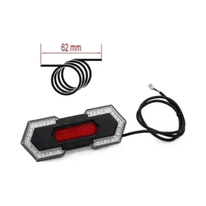Kit de Intermitentes y Luz Trasera para Patinete Xiaomi - referencia visual