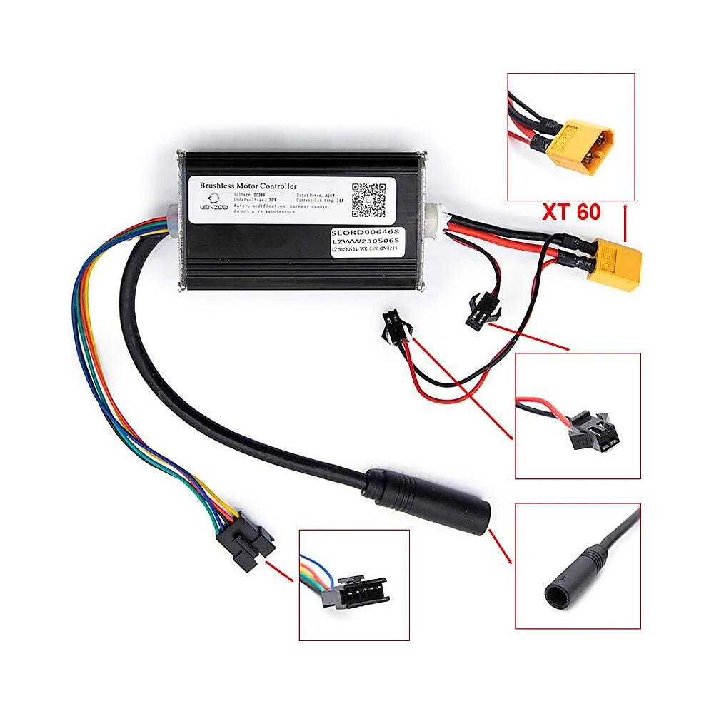 Kit Electronica Kc10 36V 14A 350W Para Kugoo S1 Nuevo Modelo: perfil de materiales para mayor resistencia al desgaste.