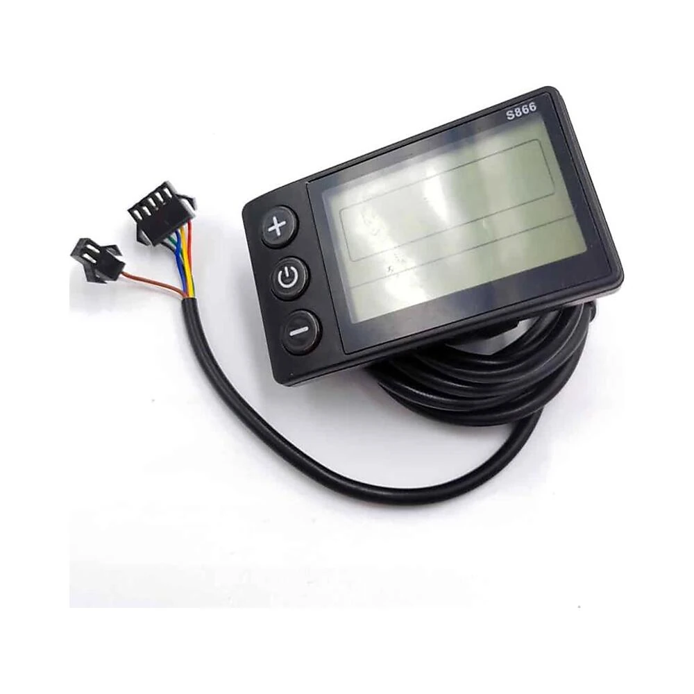 Kit Electronica S886 24V 36V 48V 13A 250W 350W 500W Para Patinete Electrico: cotas para un integración preciso.
