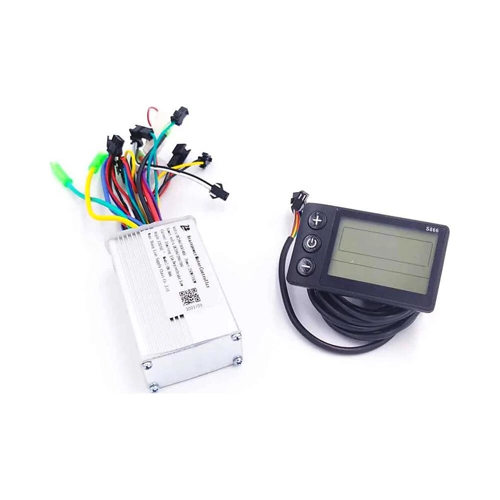 Kit Electronica S886 24V 36V 48V 13A 250W 350W 500W Para Patinete Electrico: aspecto idóneo para renovación de VMP.