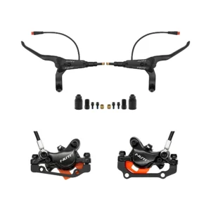 Kit De Freno Hidraulico Negro A5 D Delantero L Trasero R Nutt: aspecto ideal para renovación de VMP.