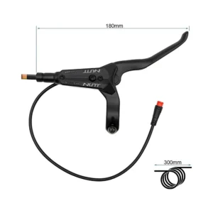 Kit Freno Hidraulico Negro A5 D Delantero Nutt: perspectiva de integración en VMP.